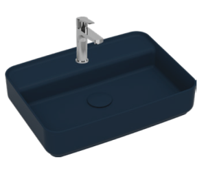 Раковина Isvea Infinity 55 10NF66055SV-2Z синий матовый, 55x40