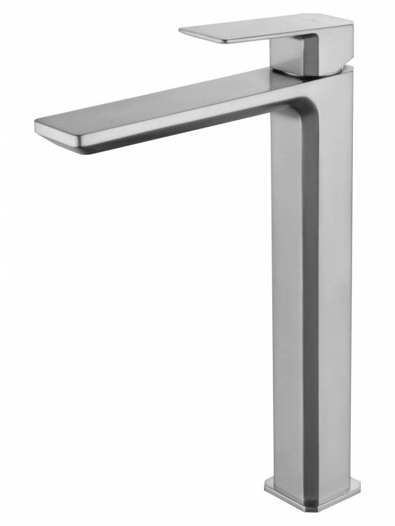 Смеситель для раковины Wonzon & Woghand Diamond WW-88239011-BN высокий, брашированный никель