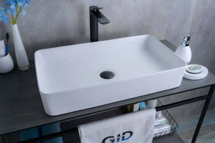 Раковина Gid Geométrico Wm9396 51189 белая матовая, 60x34x11
