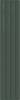 Керамическая плитка Dna Tiles Plinto In Green Gloss 10.7x54.2