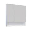 Зеркало-шкаф Comforty Никосия-80 00-00011198 белый глянец