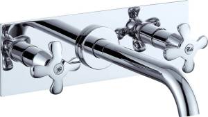 Смеситель для раковины D&K Lorsch Hessen DA1414401 С ВНУТРЕННЕЙ ЧАСТЬЮ