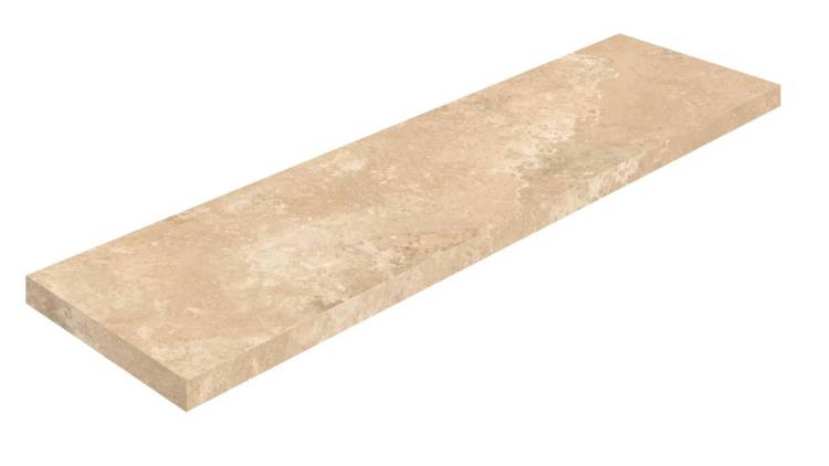 Ступень ColiseumGres Аурелия 620070002854 Бежевый угловая левая 33x120