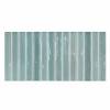 Керамическая плитка Dna Tiles Flash Bars 133474 Light Blue 12.5x25