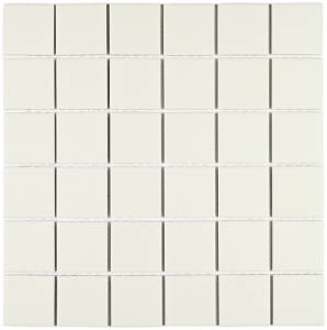 Мозаика Bonaparte Arene White (4.8x4.8) 30.6x30.6
