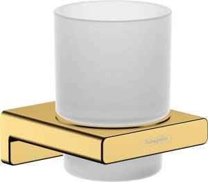 Стакан Hansgrohe AddStoris 41749990 полированное золото