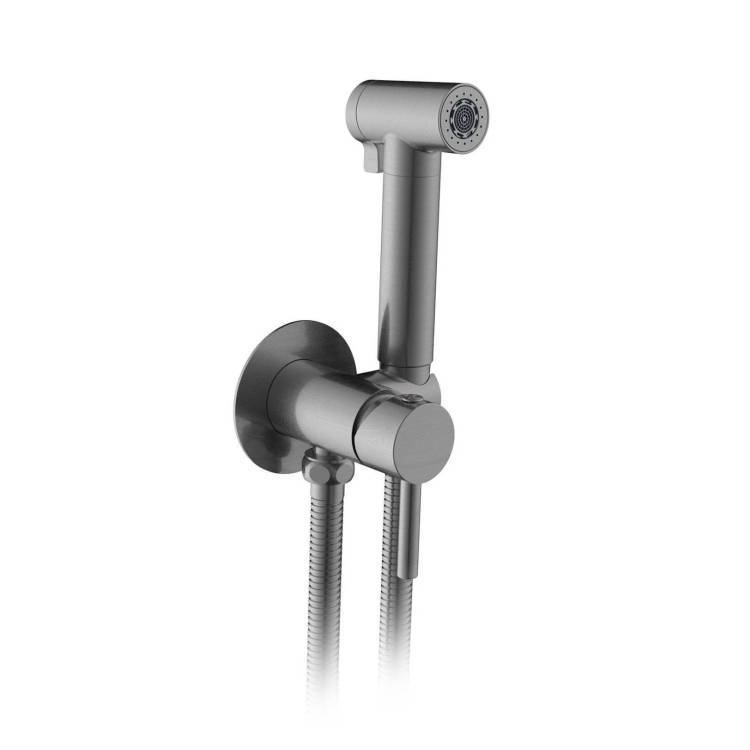 Гигиенический душ AltroBagno Modern 060118 GrMt, оружейная сталь
