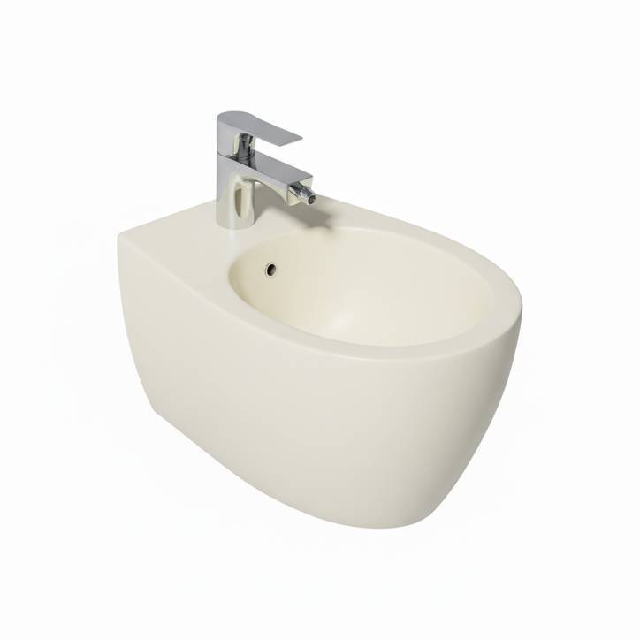 Биде подвесное Isvea Sentimenti Neo 10AR41010SV-2K слоновая кость матовое