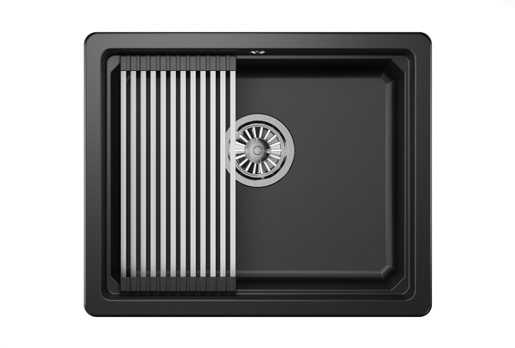 Мойка кухонная Granula Kitchen Space KS-5501U шварц
