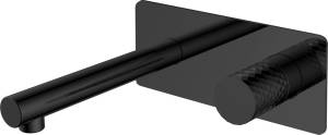 Смеситель для раковины Boheme Stick 125-BB С ВНУТРЕННЕЙ ЧАСТЬЮ, diamond black