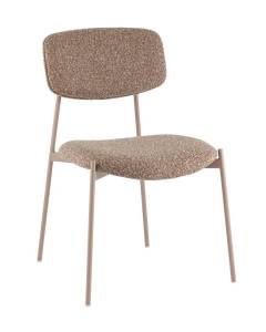 Стул Stool Group Doe FDC7385 OTE-CL-421 F13 коричневый бежевые ножки