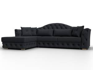 Диван угловой Лига Диванов Артис 128038L Серый