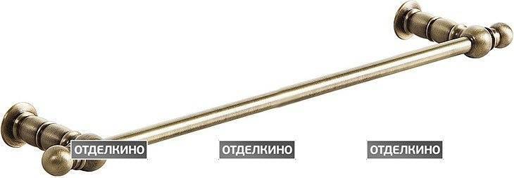 Полотенцедержатель для мебели Caprigo FL 1-39-VOT бронза