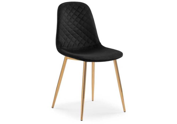 Стул Woodville Dabl 15326 black / gold