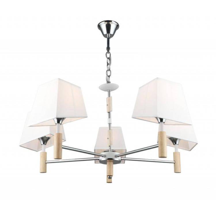 Подвесная люстра IMEX MD.4221-5-P-CH+WH