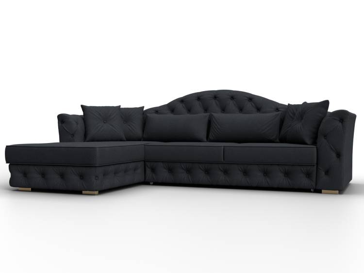 Диван угловой Лига Диванов Артис 128038L Серый