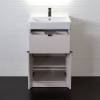 Тумба с раковиной Comforty Руза-50 00-00021967CF серый шелк фото 6