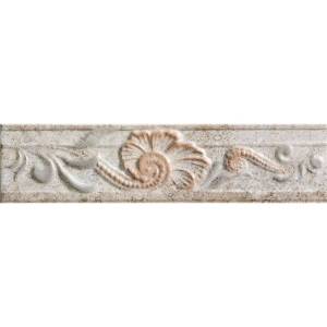 Бордюр Gardenia Orchidea Esedra 2.0 G0076130 Fascia Rilievo Crema 10x40