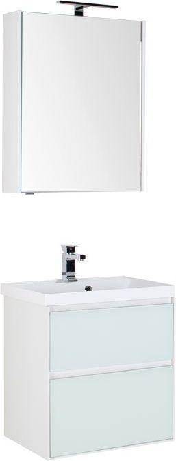 Мебель для ванной Aquanet Гласс 60 240458 белый, 1410x600x450
