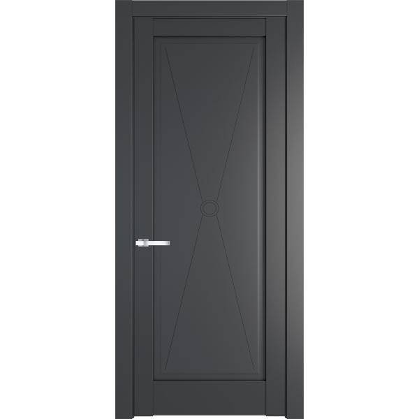 Межкомнатная дверь Profil Doors 1.1.1 PM полотно Графит 700x2000