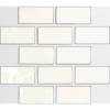 Керамическая плитка Ape Ceramica Vintage A018089 White 15x7.5