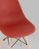 Стул Stool Group Eames Style DSW Y801-V SEAT terracotta DUAL терракотовый фото 8
