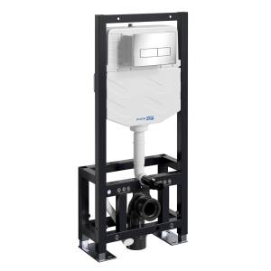 Система инсталляции для унитазов Wasserkraft Dill 61TLT.010.ME.CH03 клавиша хром