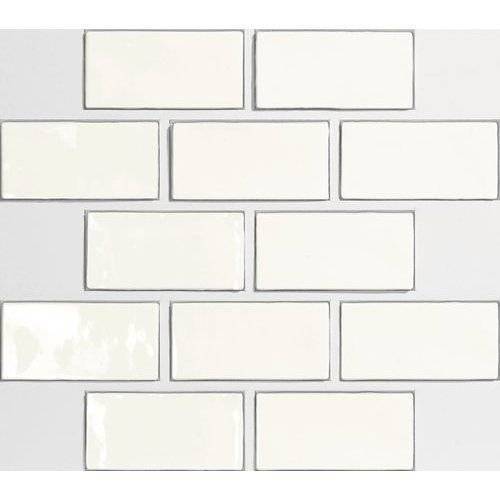 Керамическая плитка Ape Ceramica Vintage A018089 White 15x7.5