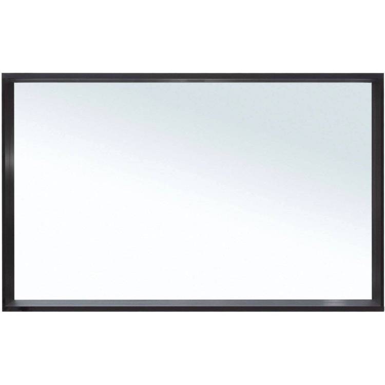 Зеркало Allen Brau Reality 120 1.32021.BB с LED подсветкой, черный брашированный, 750x1200x140