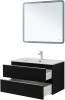 Тумба под раковину Aquanet Vega 90 329598 черный фото 5