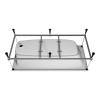 Акриловая ванна Vincea VBT-2S180-FR с каркасом, белая, 180x80x43 фото 8