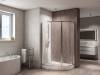 Душевой уголок BelBagno Due RH-2-120/80-C-Cr