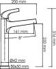 Смеситель для раковины Wasserkraft Sauer 7103Н фото 7