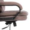 Кресло компьютерное Tetchair Comfort Lux (22) metalBL 25250 светло-коричневый, KUB 03, ткань фото 12