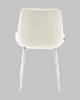 Стул Stool Group Флекс N AV 405N-N01-KP3-02 светло-бежевый, белые ножки фото 7