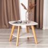 Стол журнальный Tetchair Rio 21383 крем/дуб светлый 65x50x65 фото 6