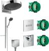 Душевой комплект Hansgrohe Rainfinity 250 (3 jet) 26232000 + 27671000 + 26455000 + 15761000 + 15764000
