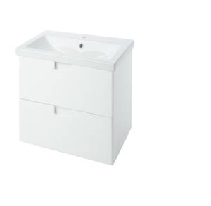 Тумба с раковиной Bellezza Пегас 50 2 ящ. Белый
