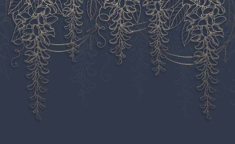 3D Фотообои Artegrafico «Ажурные ветви» PL-086 песок