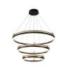 Люстра Crystal Lux Fernando Sp158W Led D400+600+800 Black/Gold фото 2