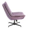 Кресло Tetchair Cosmo 25272 VT shape wood rose велюр, букле фото 2