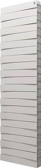 Радиатор биметаллический Royal Thermo Piano Forte Tower bianco traffico 22 секции, белый