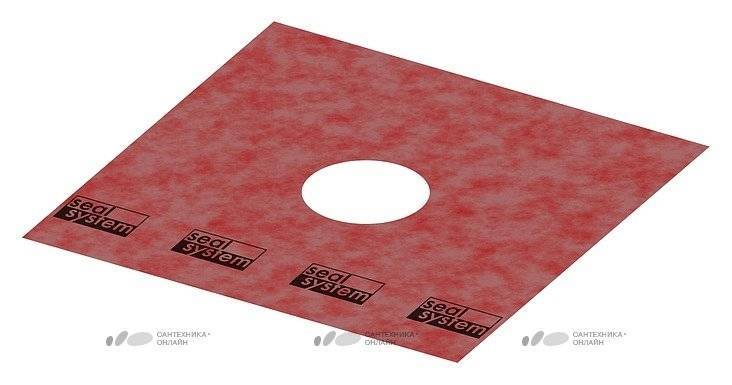 Изоляция TECE TECEdrainpoint S Seal System