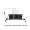Светильник потолочный встраиваемый Arte Lamp Tarf Mini A2068PL-1BK фото 2