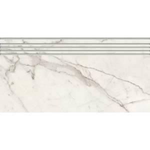 Ступень Kerranova Marble Trend K-1000/LR/st01 Carrara 29.4x60