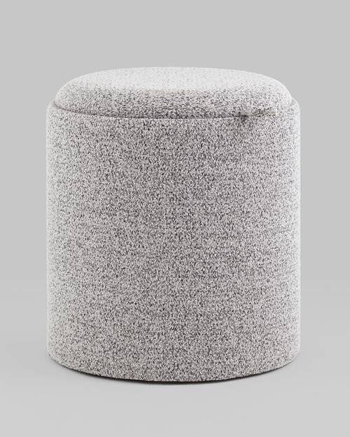 Пуф Stool Group Хюгге S 19B260LХM LX-18 букле серый