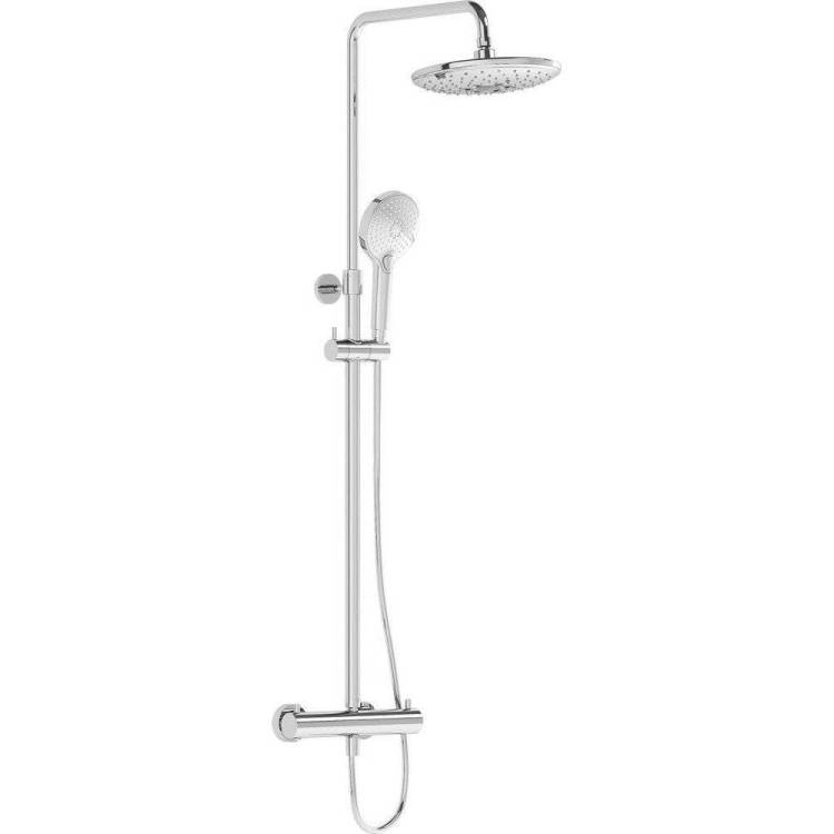 Душевая стойка Vitra AquaHeat A47205EXP хром
