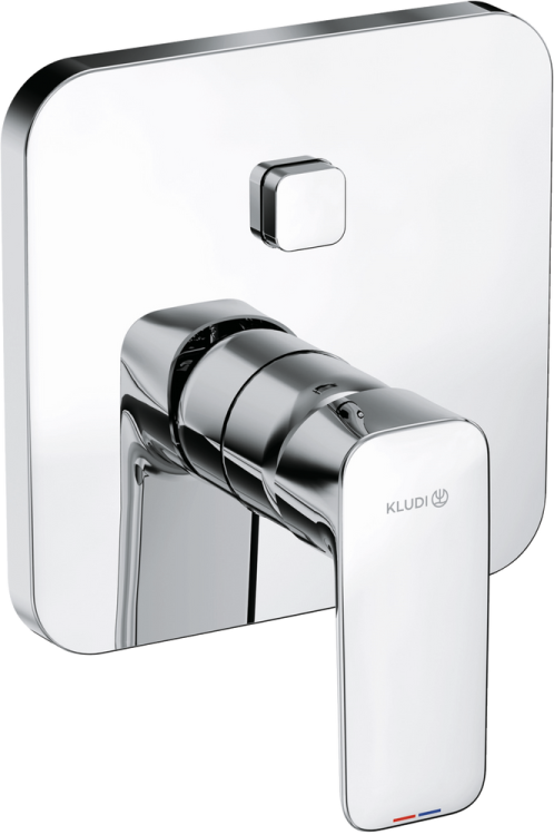 Смеситель для ванны с душем Kludi Pure&Style 406590575 хром