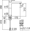 Смеситель для раковины Nobili ABC AB87128/2CR фото 3