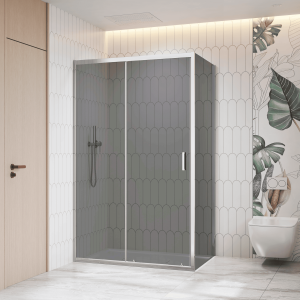 Душевой уголок RGW Classic CL-133 060913348-31 профиль хром, стекло тонированное, 140x80x195